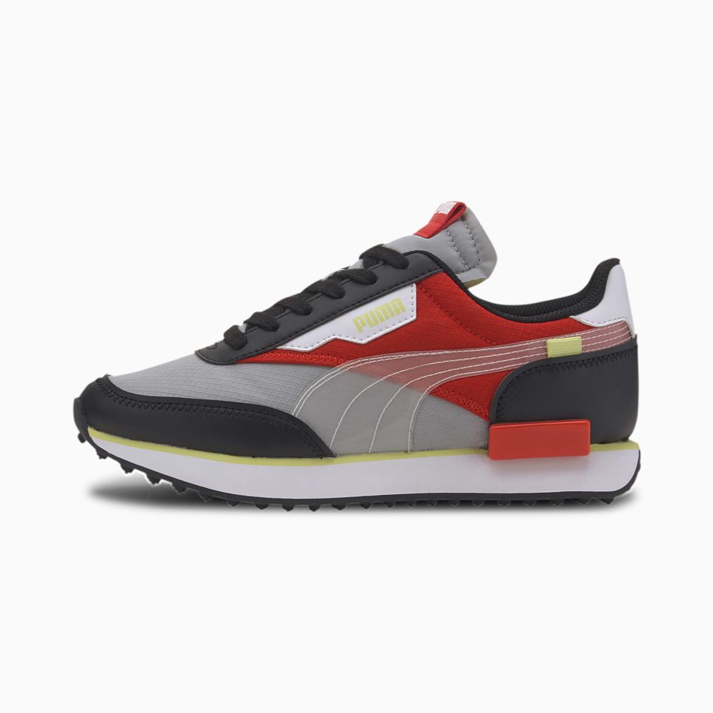 Puma Future Rider Fun On Lány Sportcipő - Fekete ( Hungary - HIZAB1789 )